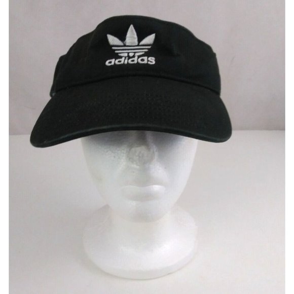 adidas Other - Adidas Black Unisex Embroidered Adjustable Visor Cap